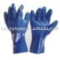 pvc dipped glove using in chemical industry